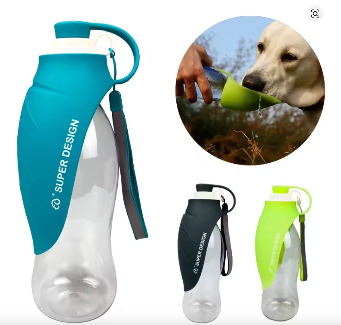 BOTELLA DE AGUA MASCOTA