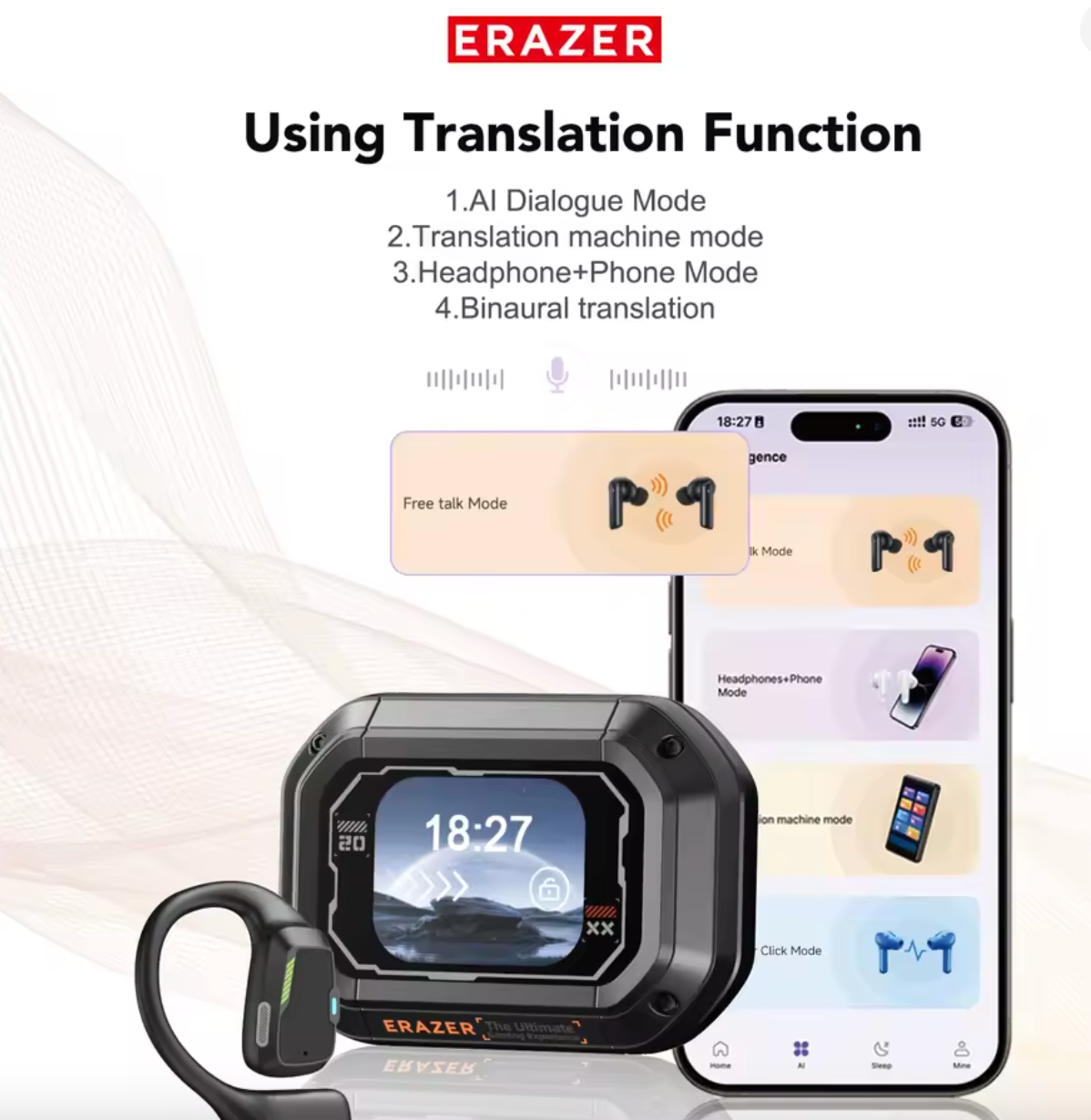 AUDIFONOS TRADUCTORES