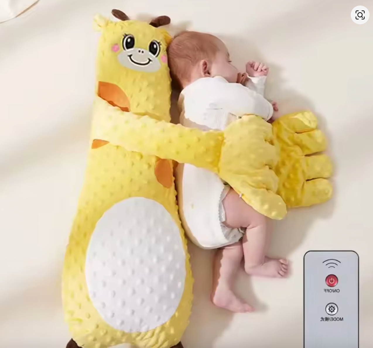 ALMOHADA CON MOVIMIENTOS ELECTRICOS PARA BEBÉ